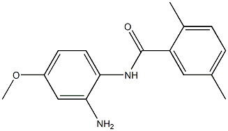 N-(2-amino-4-methoxyphenyl)-2,5-dimethylbenzamide Structure