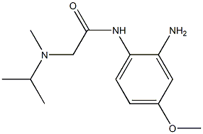 N-(2-amino-4-methoxyphenyl)-2-[isopropyl(methyl)amino]acetamide