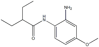 N-(2-amino-4-methoxyphenyl)-2-ethylbutanamide Structure