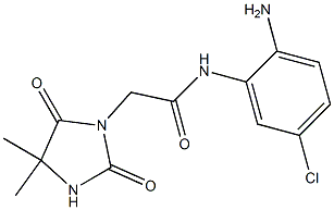 N-(2-amino-5-chlorophenyl)-2-(4,4-dimethyl-2,5-dioxoimidazolidin-1-yl)acetamide