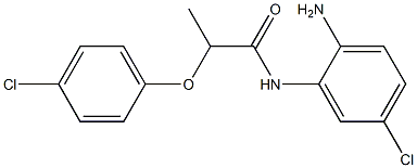 N-(2-amino-5-chlorophenyl)-2-(4-chlorophenoxy)propanamide