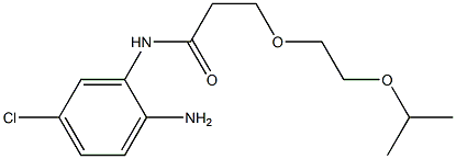 N-(2-amino-5-chlorophenyl)-3-[2-(propan-2-yloxy)ethoxy]propanamide Structure