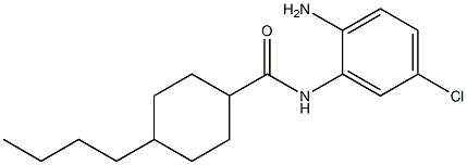 N-(2-amino-5-chlorophenyl)-4-butylcyclohexane-1-carboxamide Structure