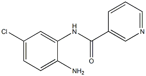 N-(2-amino-5-chlorophenyl)nicotinamide 结构式