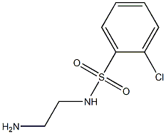 N-(2-aminoethyl)-2-chlorobenzene-1-sulfonamide
