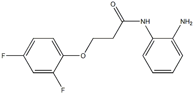 N-(2-aminophenyl)-3-(2,4-difluorophenoxy)propanamide