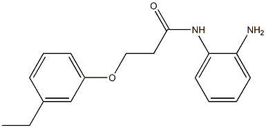 N-(2-aminophenyl)-3-(3-ethylphenoxy)propanamide
