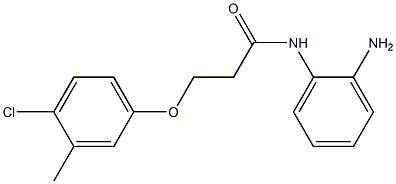 N-(2-aminophenyl)-3-(4-chloro-3-methylphenoxy)propanamide