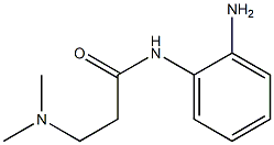 N-(2-aminophenyl)-3-(dimethylamino)propanamide 化学構造式