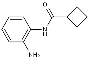 N-(2-aminophenyl)cyclobutanecarboxamide Struktur