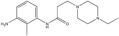 N-(3-amino-2-methylphenyl)-3-(4-ethylpiperazin-1-yl)propanamide