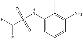N-(3-amino-2-methylphenyl)difluoromethanesulfonamide Structure