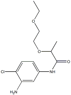 N-(3-amino-4-chlorophenyl)-2-(2-ethoxyethoxy)propanamide