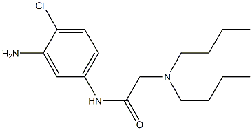N-(3-amino-4-chlorophenyl)-2-(dibutylamino)acetamide|