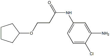 N-(3-amino-4-chlorophenyl)-3-(cyclopentyloxy)propanamide