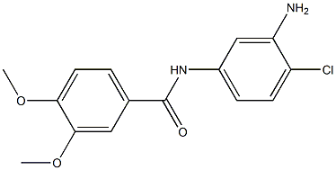 N-(3-amino-4-chlorophenyl)-3,4-dimethoxybenzamide Structure