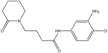 N-(3-amino-4-chlorophenyl)-4-(2-oxopiperidin-1-yl)butanamide