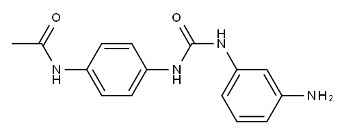 N-(4-{[(3-aminophenyl)carbamoyl]amino}phenyl)acetamide