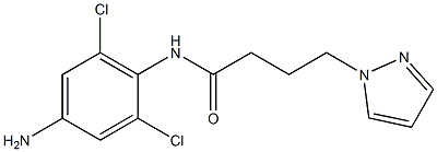 N-(4-amino-2,6-dichlorophenyl)-4-(1H-pyrazol-1-yl)butanamide