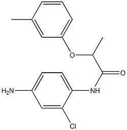 N-(4-amino-2-chlorophenyl)-2-(3-methylphenoxy)propanamide