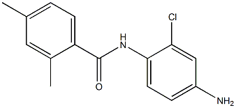 N-(4-amino-2-chlorophenyl)-2,4-dimethylbenzamide Struktur
