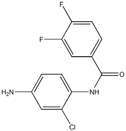 N-(4-amino-2-chlorophenyl)-3,4-difluorobenzamide Struktur