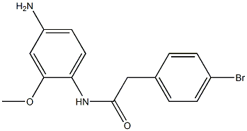 N-(4-amino-2-methoxyphenyl)-2-(4-bromophenyl)acetamide