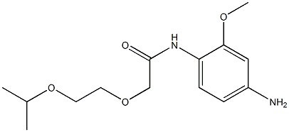N-(4-amino-2-methoxyphenyl)-2-[2-(propan-2-yloxy)ethoxy]acetamide Structure