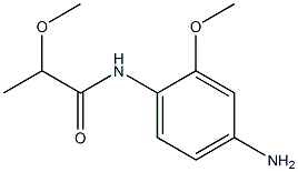 N-(4-amino-2-methoxyphenyl)-2-methoxypropanamide Struktur