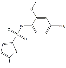 N-(4-amino-2-methoxyphenyl)-5-methylthiophene-2-sulfonamide