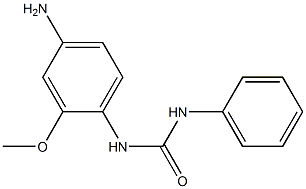 N-(4-amino-2-methoxyphenyl)-N'-phenylurea Struktur