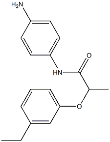 N-(4-aminophenyl)-2-(3-ethylphenoxy)propanamide