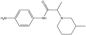 N-(4-aminophenyl)-2-(3-methylpiperidin-1-yl)propanamide