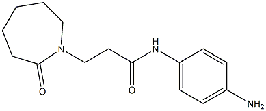N-(4-aminophenyl)-3-(2-oxoazepan-1-yl)propanamide