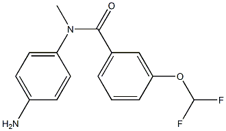 N-(4-aminophenyl)-3-(difluoromethoxy)-N-methylbenzamide