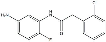 N-(5-amino-2-fluorophenyl)-2-(2-chlorophenyl)acetamide|
