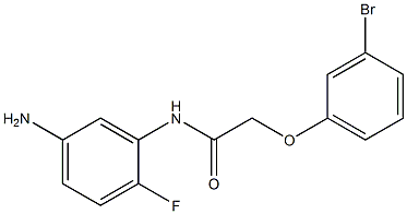 N-(5-amino-2-fluorophenyl)-2-(3-bromophenoxy)acetamide