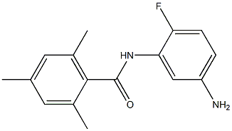 N-(5-amino-2-fluorophenyl)-2,4,6-trimethylbenzamide