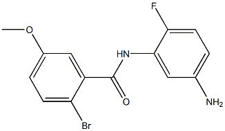 N-(5-amino-2-fluorophenyl)-2-bromo-5-methoxybenzamide