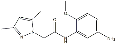 N-(5-amino-2-methoxyphenyl)-2-(3,5-dimethyl-1H-pyrazol-1-yl)acetamide