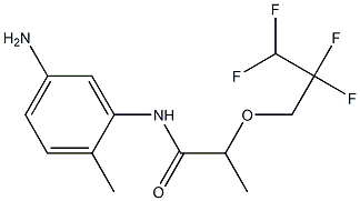 N-(5-amino-2-methylphenyl)-2-(2,2,3,3-tetrafluoropropoxy)propanamide