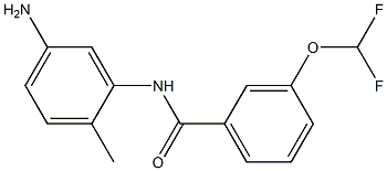 N-(5-amino-2-methylphenyl)-3-(difluoromethoxy)benzamide