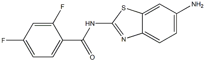 N-(6-amino-1,3-benzothiazol-2-yl)-2,4-difluorobenzamide