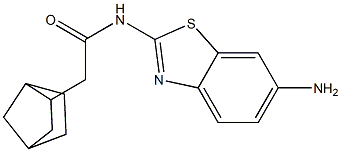 N-(6-amino-1,3-benzothiazol-2-yl)-2-{bicyclo[2.2.1]heptan-2-yl}acetamide