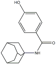 N-(adamantan-1-yl)-4-hydroxybenzamide Structure