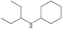 N-(pentan-3-yl)cyclohexanamine,,结构式