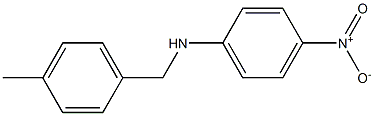 N-[(4-methylphenyl)methyl]-4-nitroaniline Structure