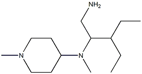 N-[1-(aminomethyl)-2-ethylbutyl]-N-methyl-N-(1-methylpiperidin-4-yl)amine