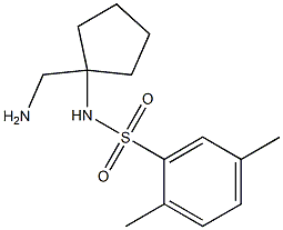 N-[1-(aminomethyl)cyclopentyl]-2,5-dimethylbenzene-1-sulfonamide