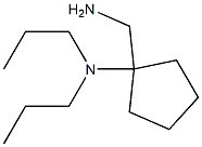 N-[1-(aminomethyl)cyclopentyl]-N,N-dipropylamine Structure